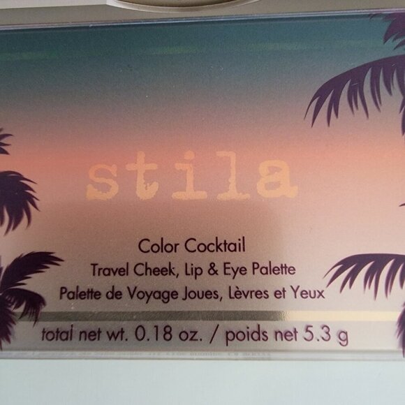 New Stila Color Cocktail Cheek, Lip & Eye Palette Cosmetic Makeup - Picture 6 of 11